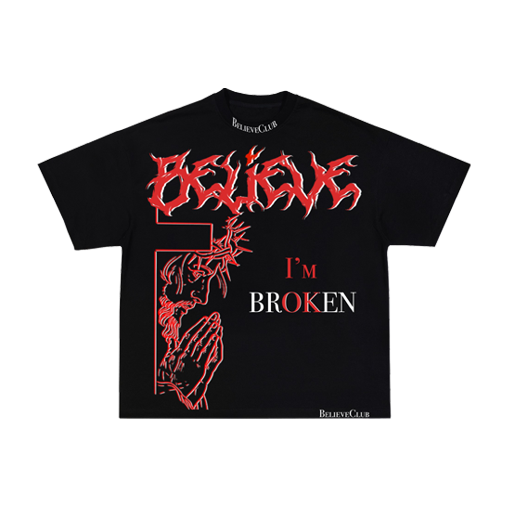 BelieveClub Bred brOKen Tee